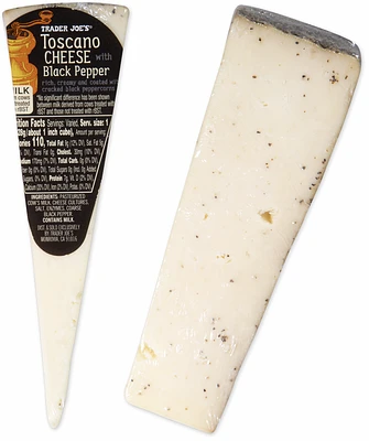 Toscano Cheese with Black Pepper