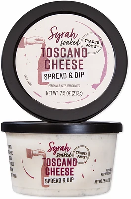 Syrah Soaked Toscano Cheese Spread & Dip