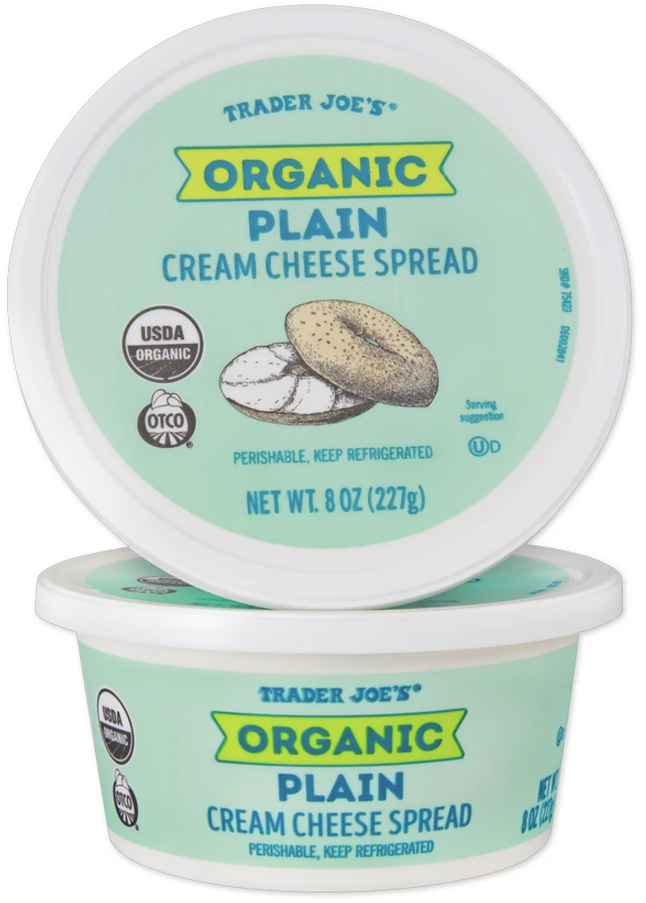 Organic Plain Cream Cheese Spread