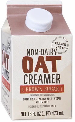 Non-Dairy Oat Creamer Brown Sugar Flavor