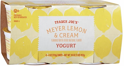 Meyer Lemon & Cream Yogurt