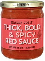 Thick, Bold & Spicy Red Sauce