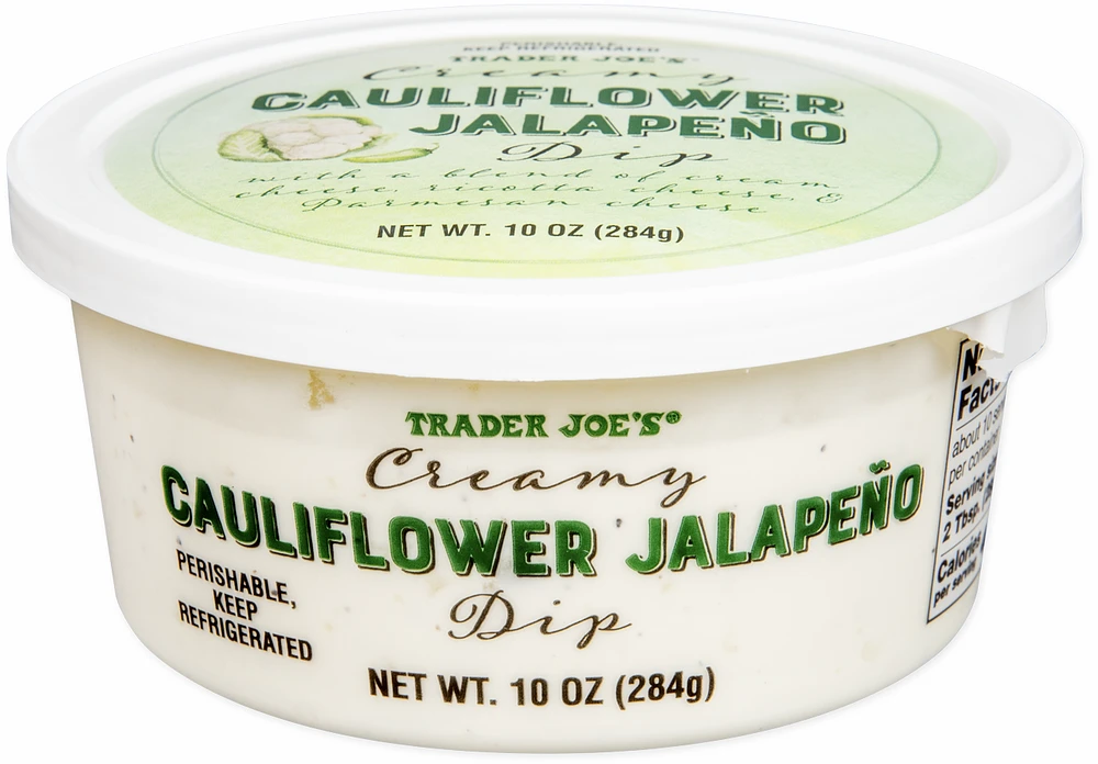 Creamy Cauliflower Jalapeño Dip