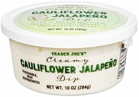 Creamy Cauliflower Jalapeño Dip