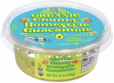 Organic Chunky Homestyle Guacamole