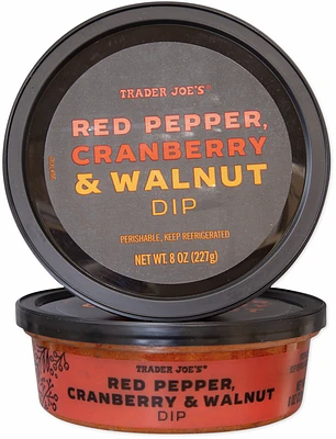 Red Pepper, Cranberry & Walnut Dip