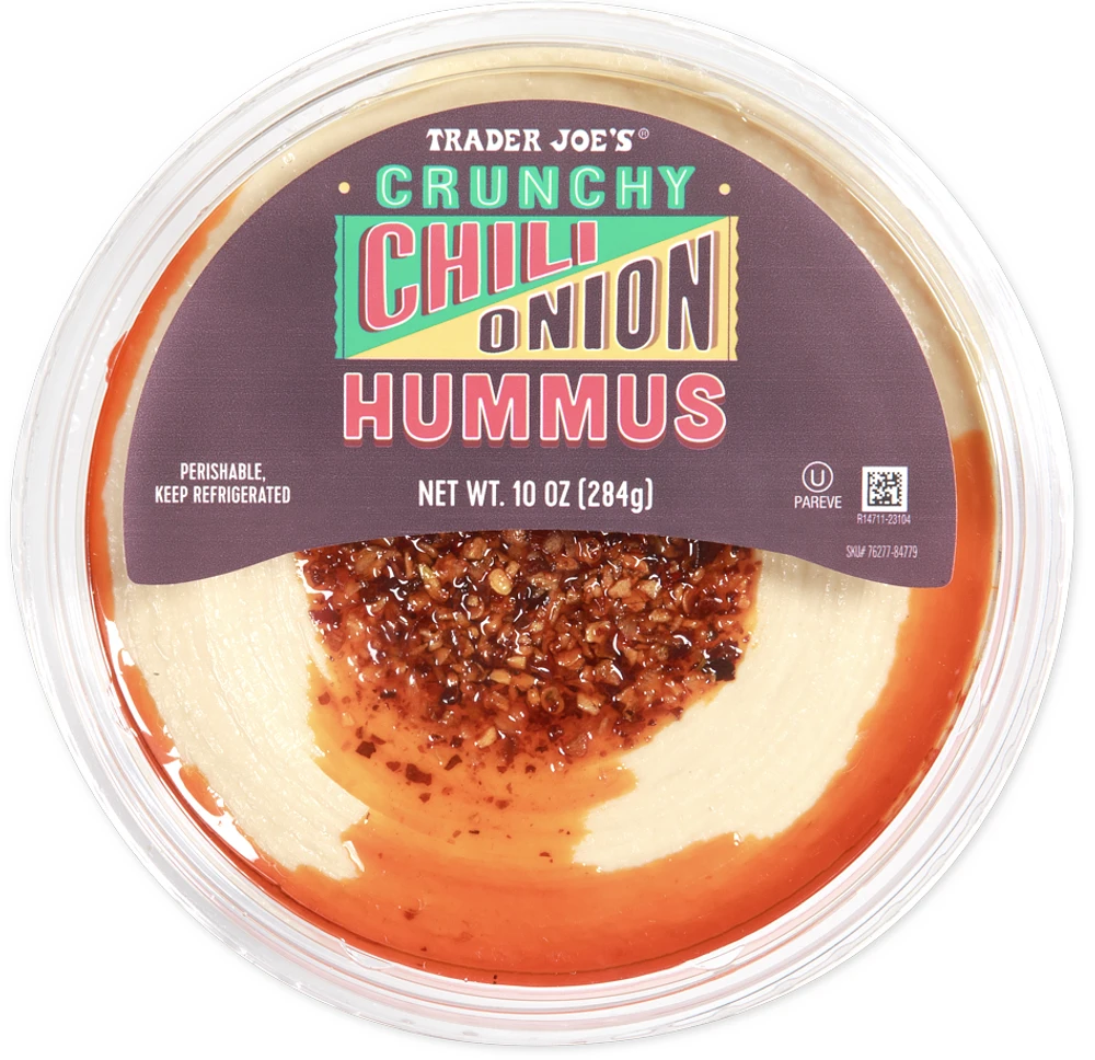 Crunchy Chili Onion Hummus