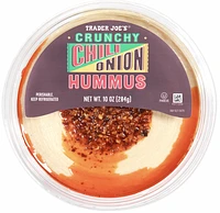 Crunchy Chili Onion Hummus