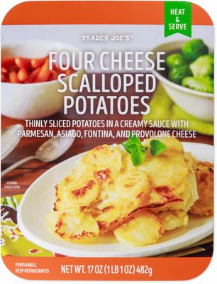 Four Cheese Scalloped Potatoes