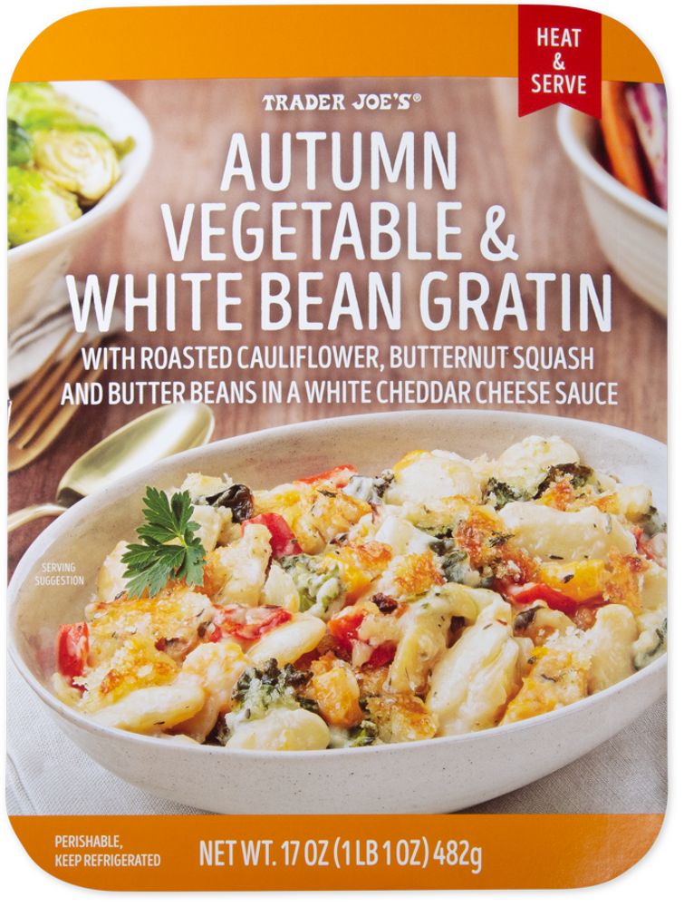 Autumn Vegetable & White Bean Gratin