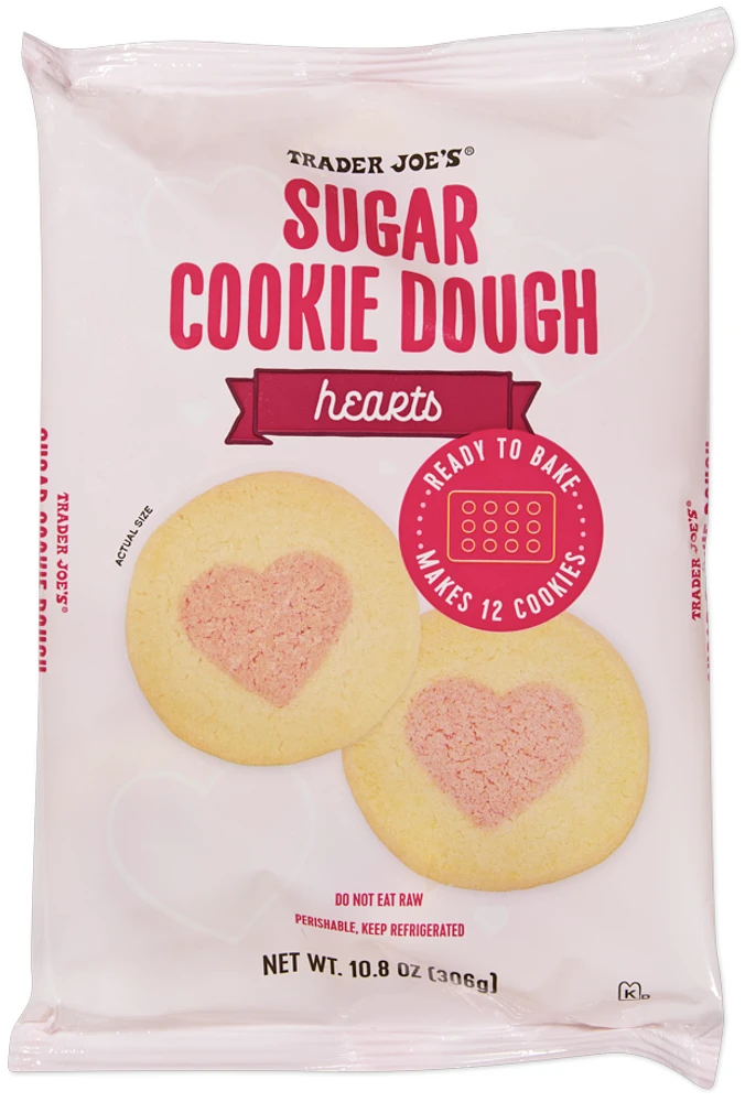 Sugar Cookie Dough Hearts