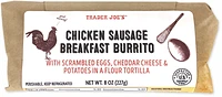 Chicken Sausage Breakfast Burrito