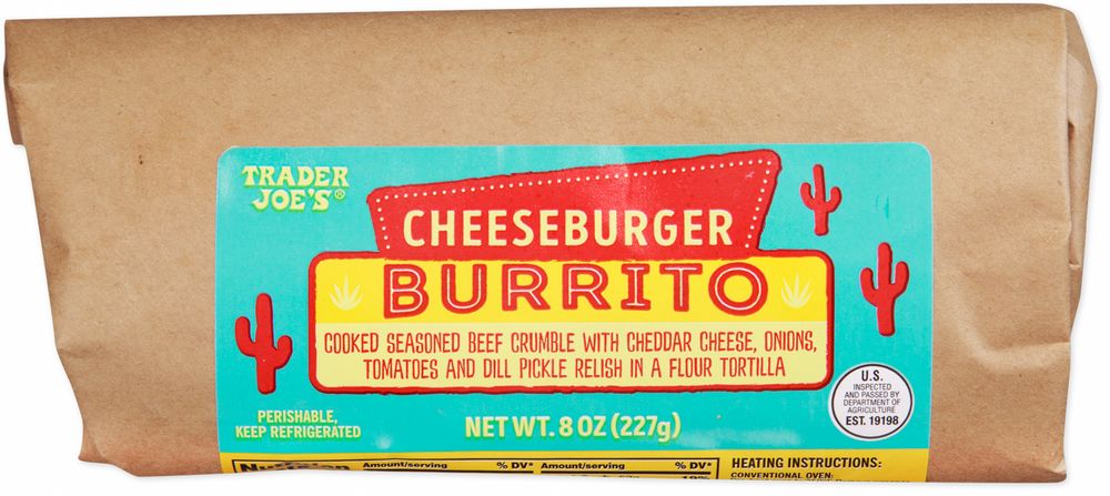 Cheeseburger Burrito