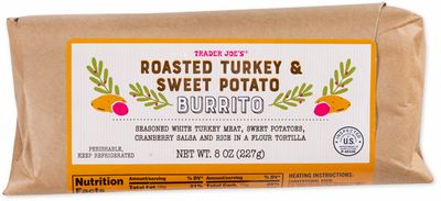 Roasted Turkey & Sweet Potato Burrito