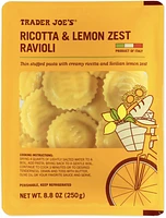 Ricotta & Lemon Zest Ravioli