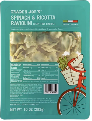 Spinach & Ricotta Raviolini