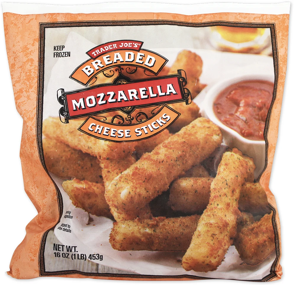 Breaded Mozzarella Cheese Sticks