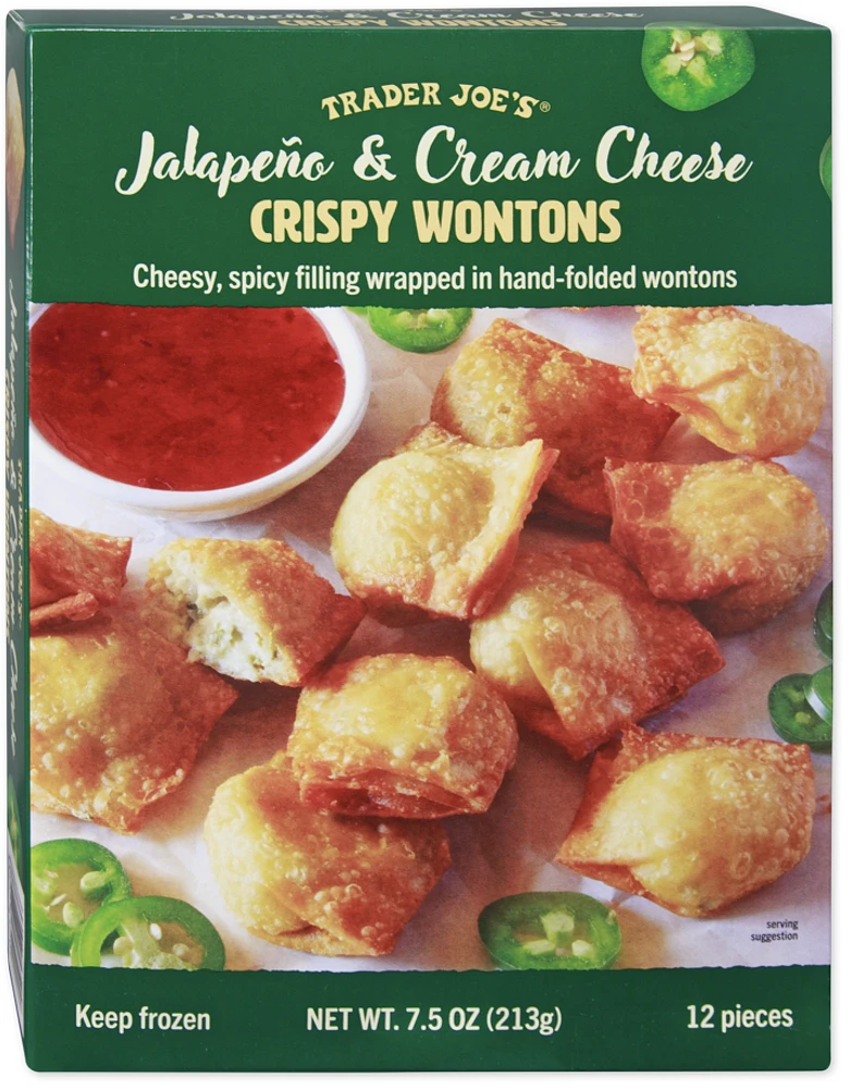 Jalapeño & Cream Cheese Crispy Wontons