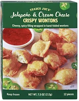 Jalapeño & Cream Cheese Crispy Wontons