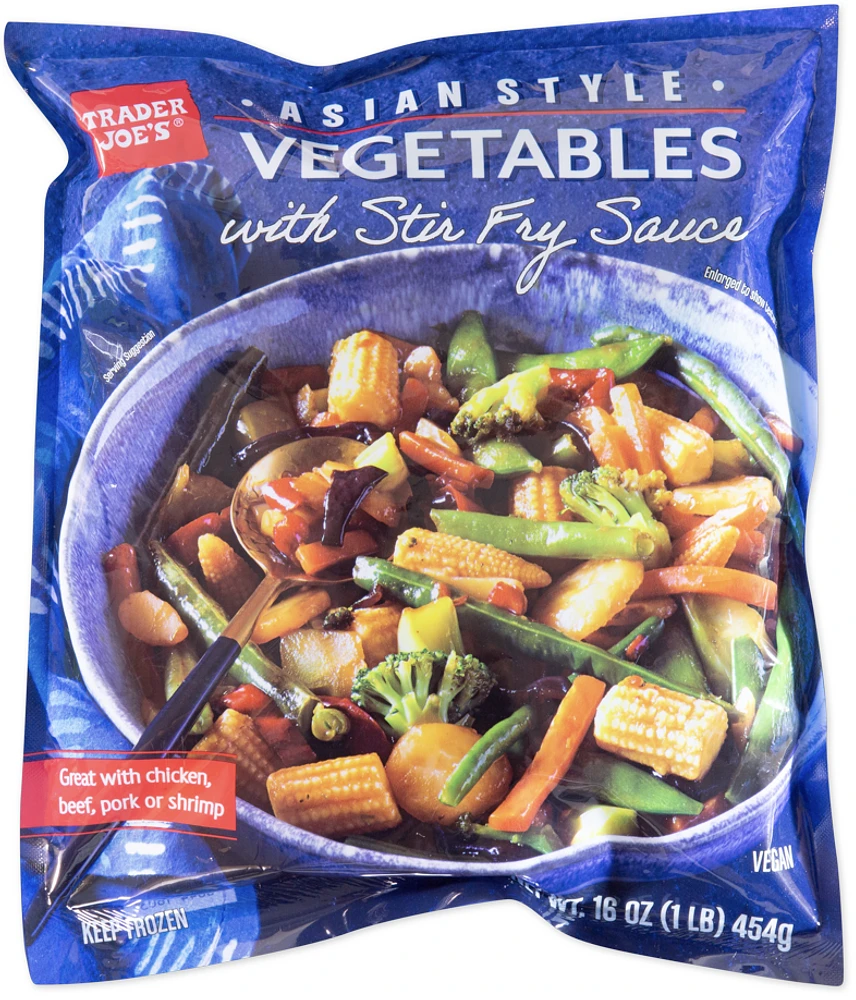 Asian Style Vegetables with Stir Fry Sauce