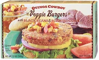 Quinoa Cowboy Veggie Burgers