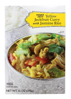 Yellow Jackfruit Curry with Jasmine Rice