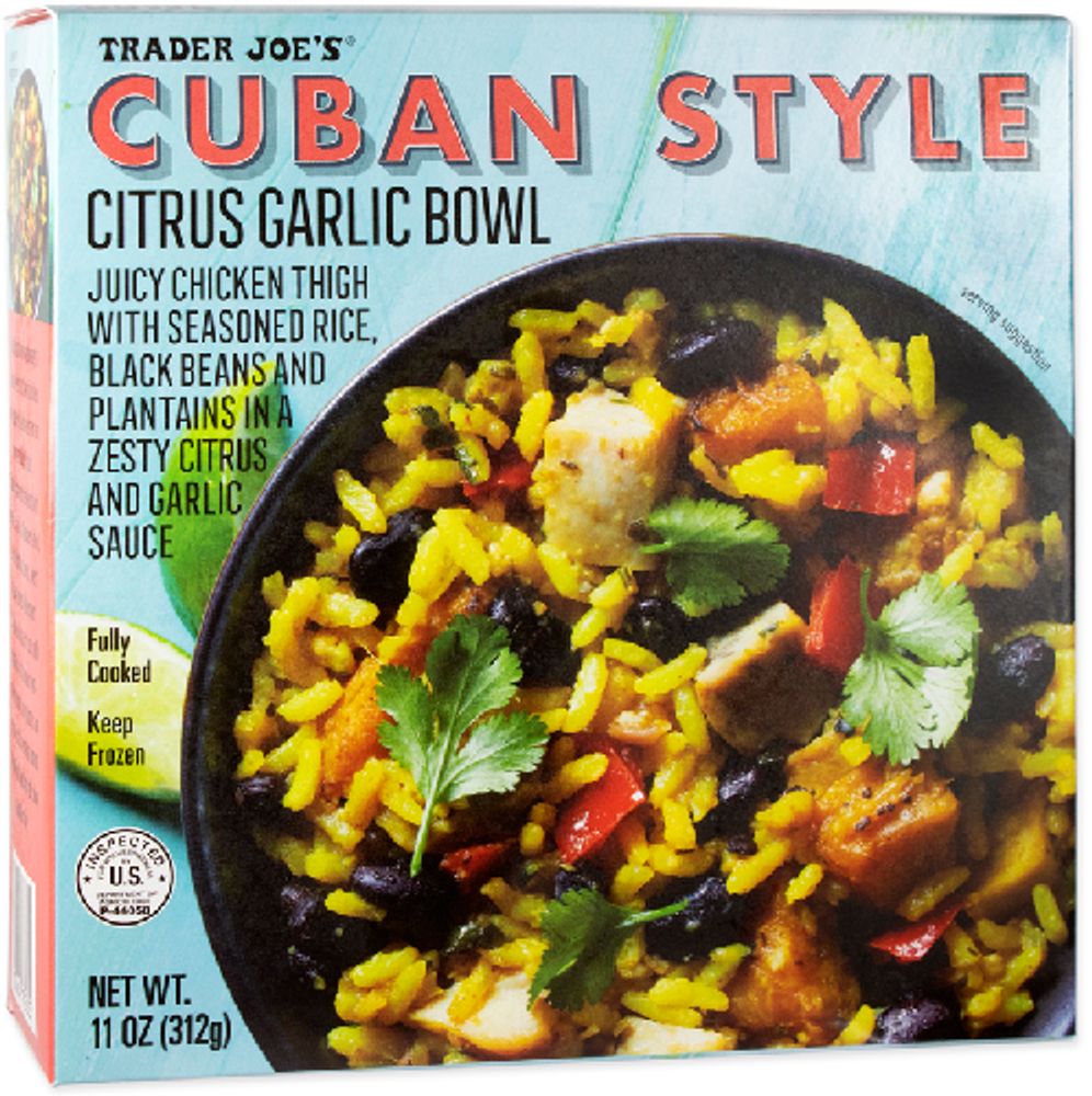 Cuban Style Citrus Garlic Bowl