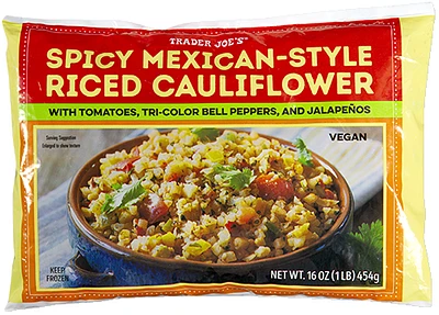 Mexican-Style Riced Cauliflower