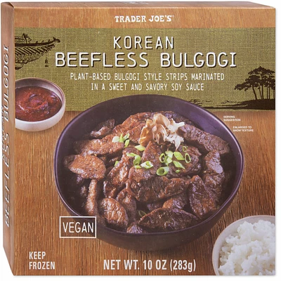 Korean Beefless Bulgogi