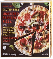 Gluten Free Uncured Pepperoni Pizza