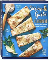 Shrimp & Garlic Flatbread