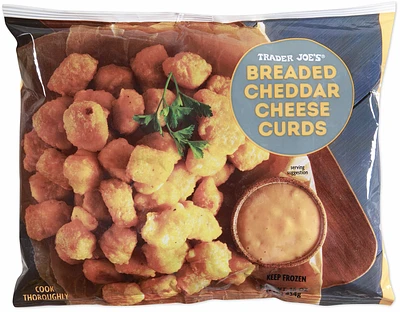 Breaded Cheddar Cheese Curds