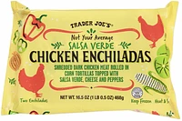 Salsa Verde Chicken Enchiladas