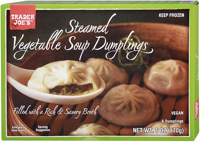 Steamed Vegetable Soup Dumplings
