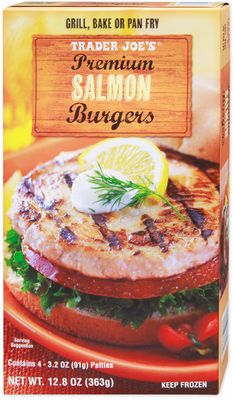 Premium Salmon Burgers