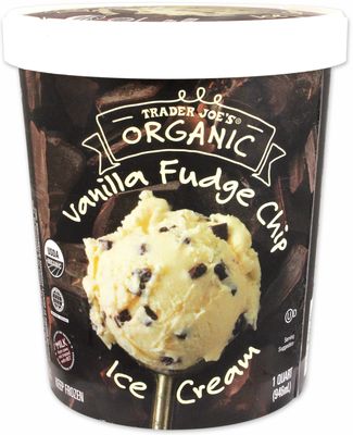 Organic Vanilla Fudge Chip Ice Cream
