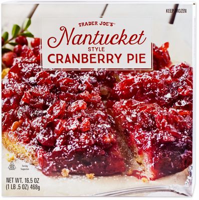 Nantucket Style Cranberry Pie