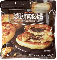 Sweet Cinnamon Filled Korean Pancakes