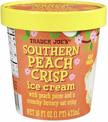 SOUTHERN PEACH CRISP
ICE CREAM