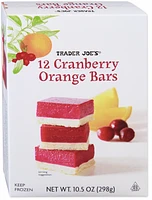 12 Cranberry Orange Bars