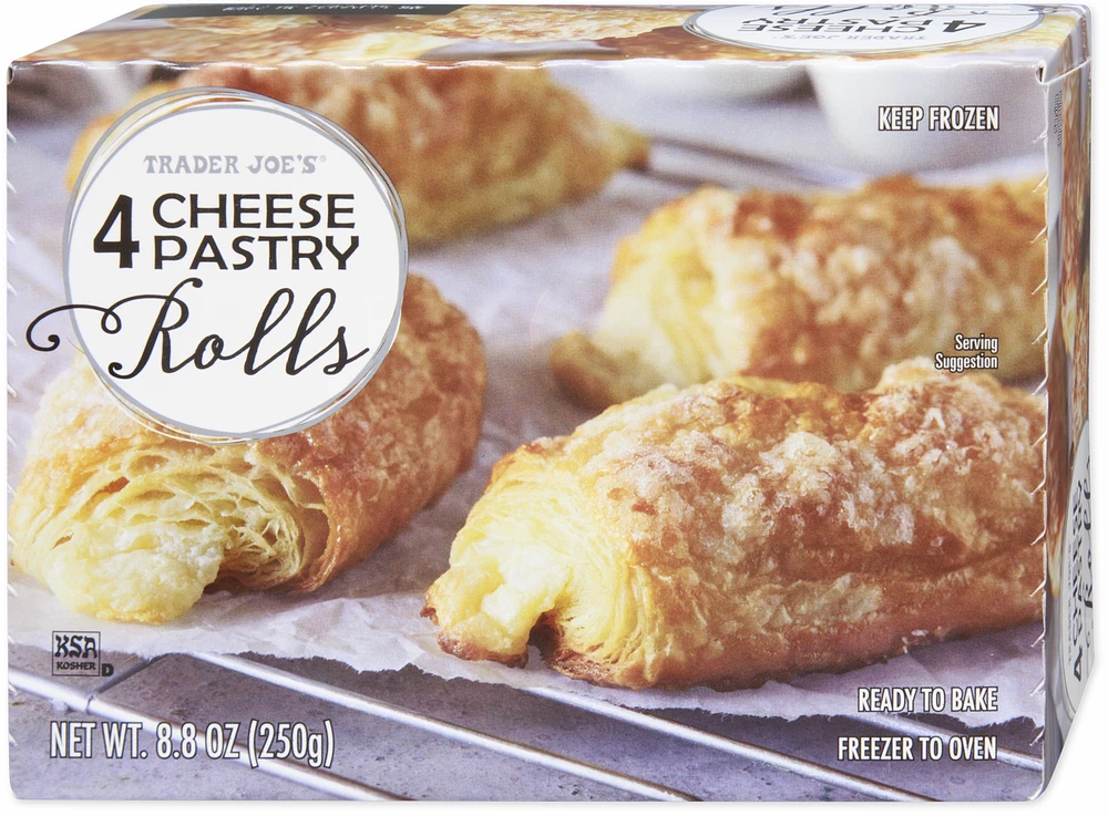 4 Cheese Pastry Rolls