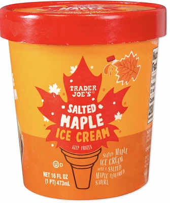 Salted Maple Ice Cream