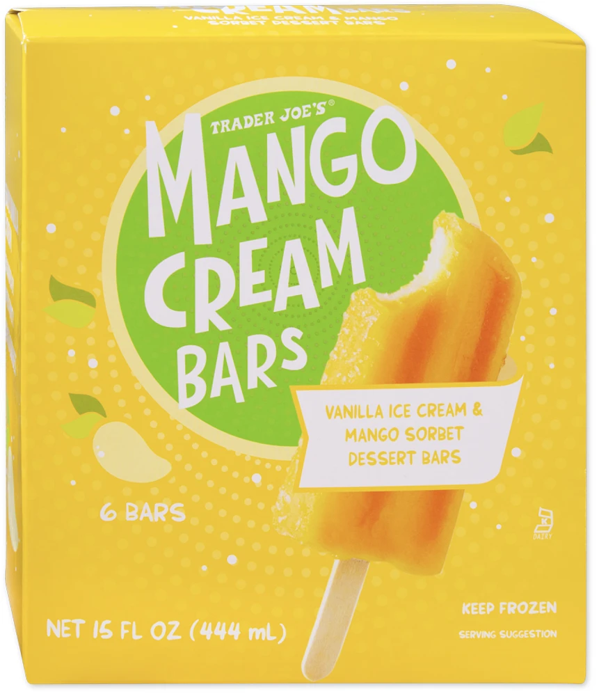 Mango Cream Bars