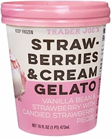 Strawberries & Cream Gelato