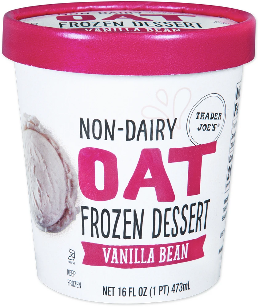 Non-Dairy Vanilla Bean Oat Frozen Dessert