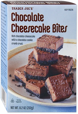 Chocolate Cheesecake Bites