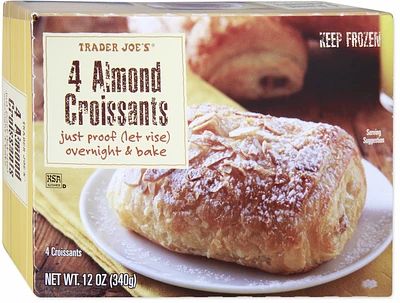 4 Almond Croissants