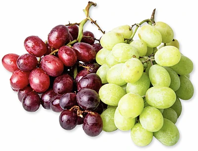 Red and Green Grapes Duo