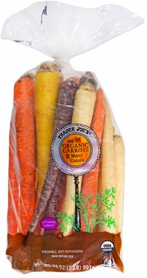 Organic Carrots of Many Colors