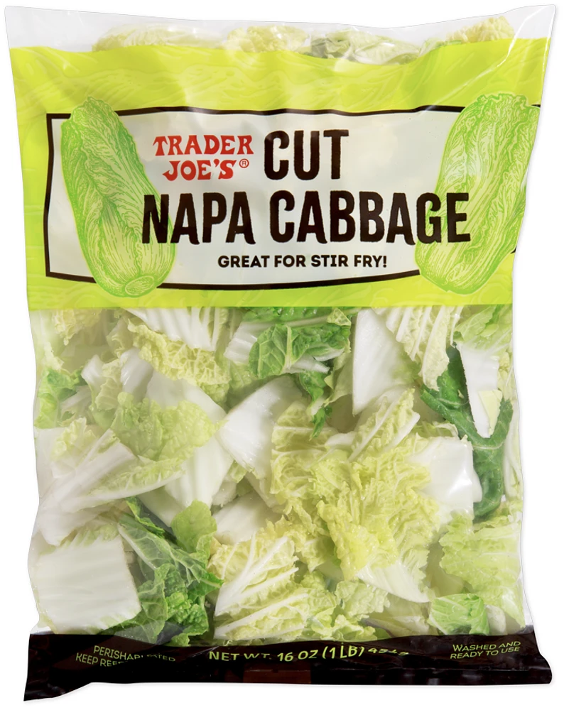 Cut Napa Cabbage